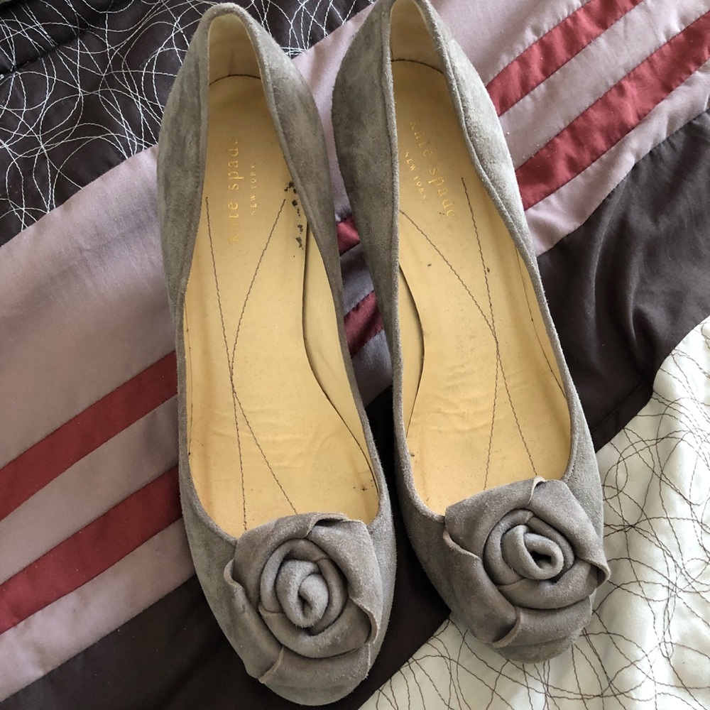 KATE SPADE SUEDE HEELS
